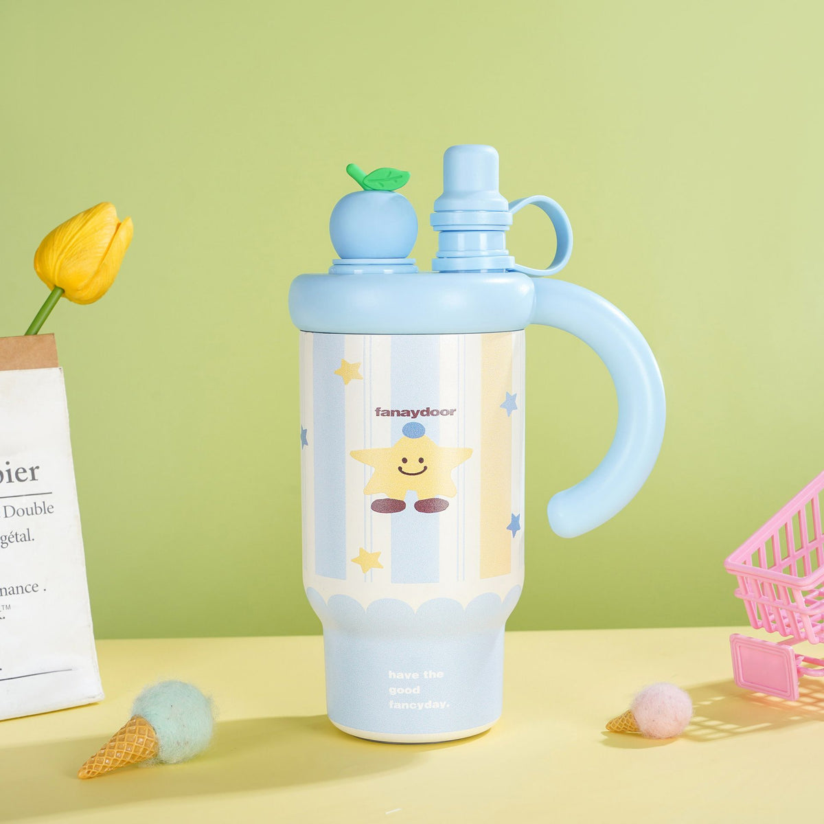 Kawaii Steel Tumbler (800ML)