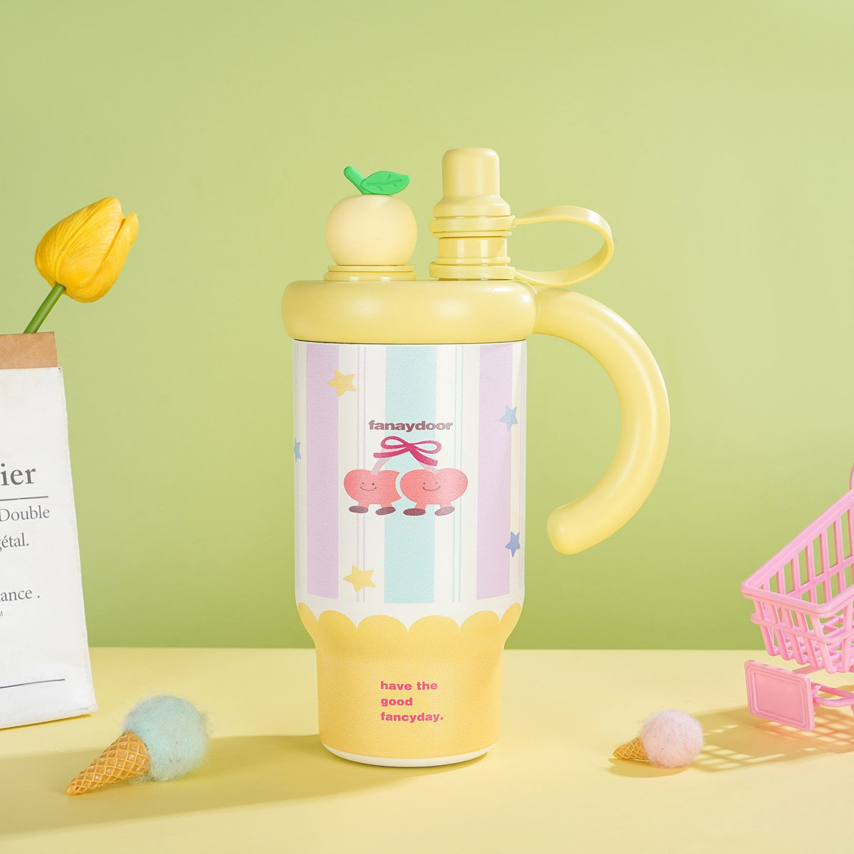 Kawaii Steel Tumbler (800ML)