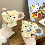Sanrio Kawaii Ceramic Mug with Spoon & Gift Box – Limited Edition