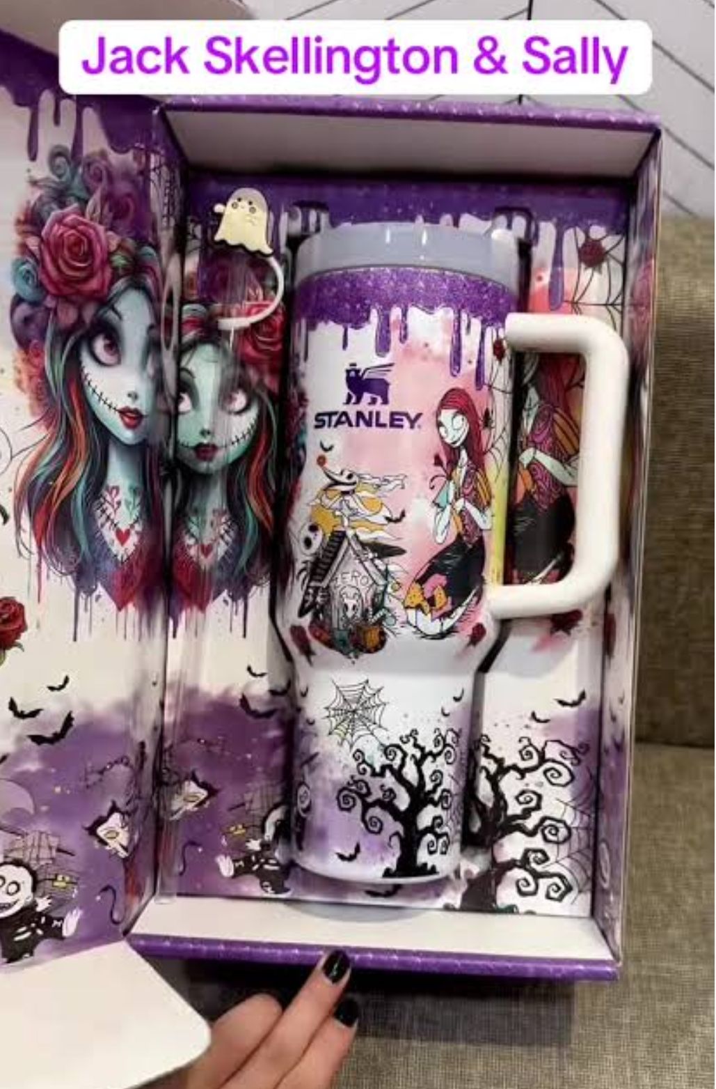 Stanley x Jack Skellington and Sally Steel Tumbler(LIMITED EDITION)