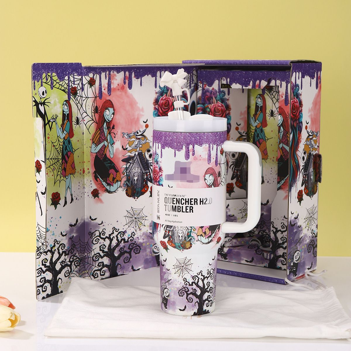 Stanley x Jack Skellington and Sally Steel Tumbler(LIMITED EDITION)