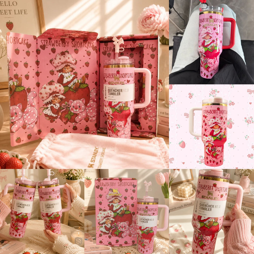 Stanley x Strawberry Shortcake Steel Tumbler (LIMITED EDITION)