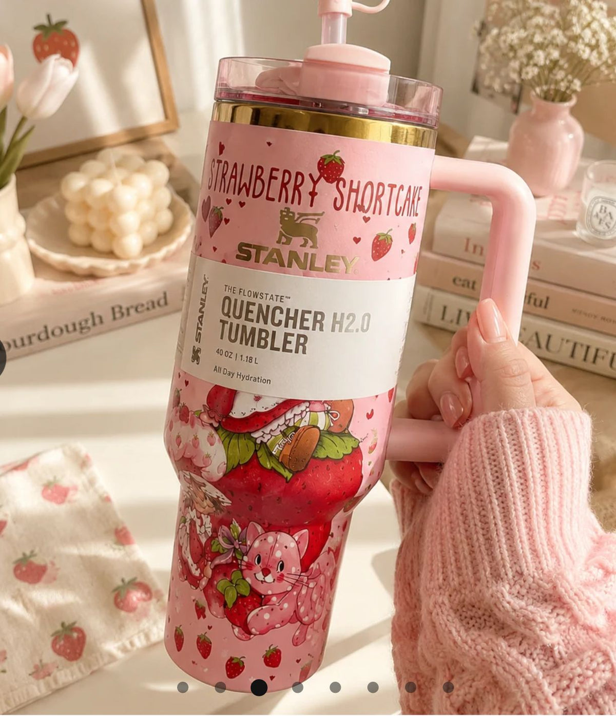 Stanley x Strawberry Shortcake Steel Tumbler (LIMITED EDITION)