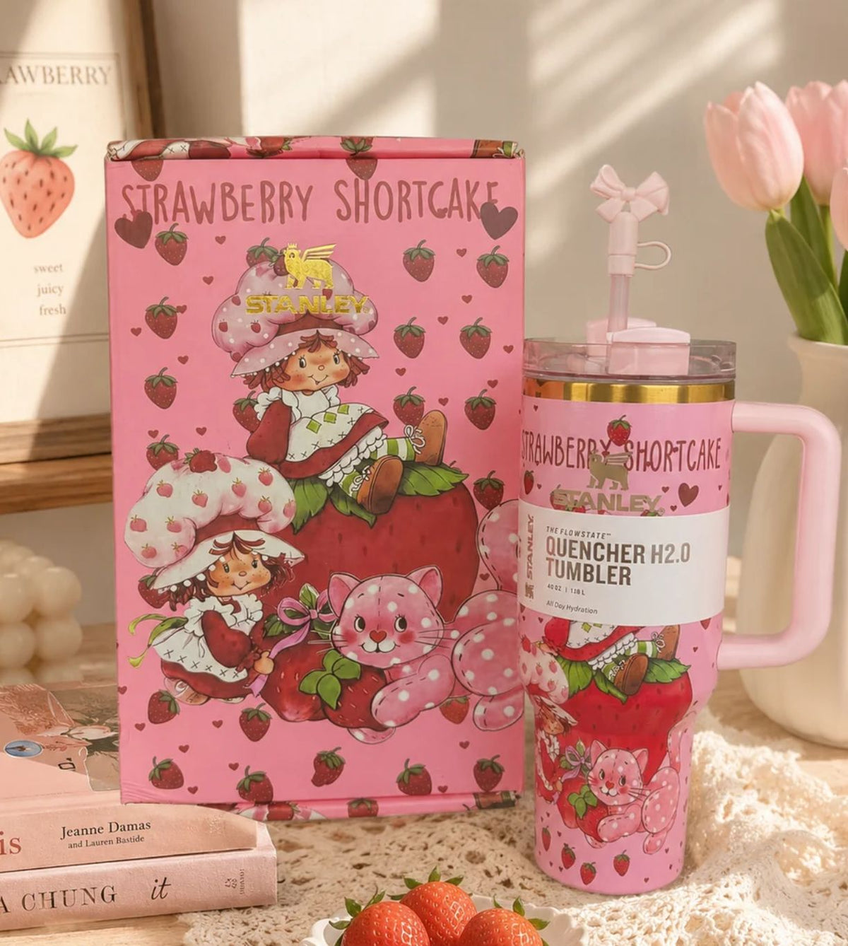 Stanley x Strawberry Shortcake Steel Tumbler (LIMITED EDITION)