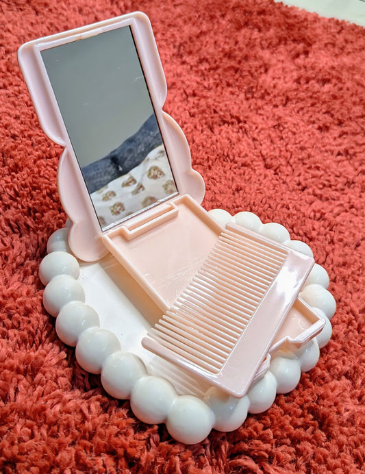 Mirror With Comb - Sanrio Theme