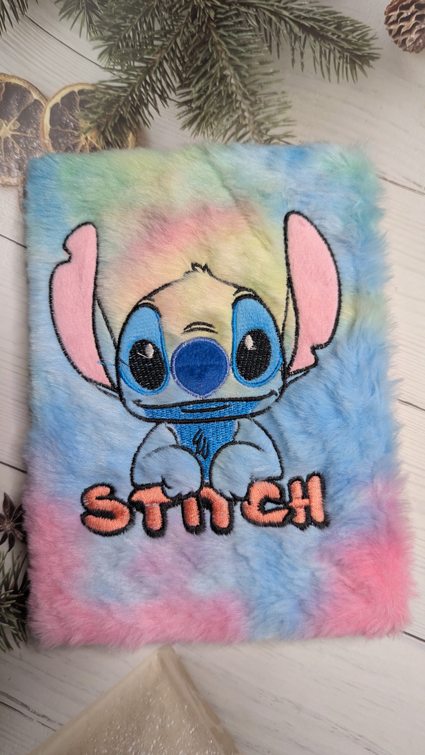 A5 Fur Diary Stitch