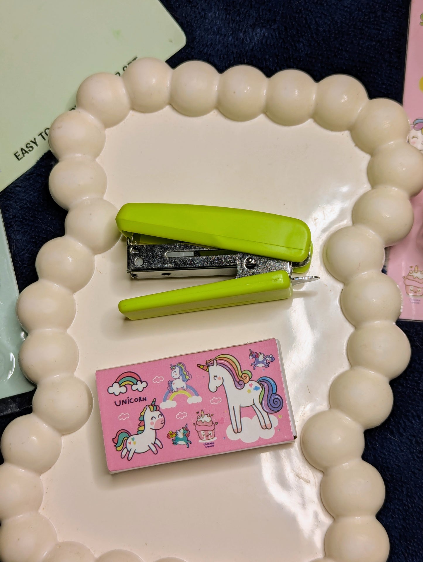 Kawaii Portable Mini Stapler set