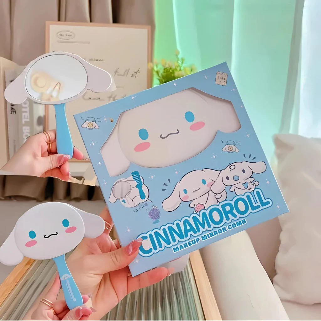 Sanrio Mirror with Comb (1 Pc)