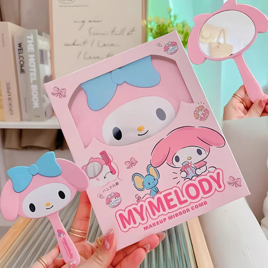 Sanrio Mirror with Comb (1 Pc)