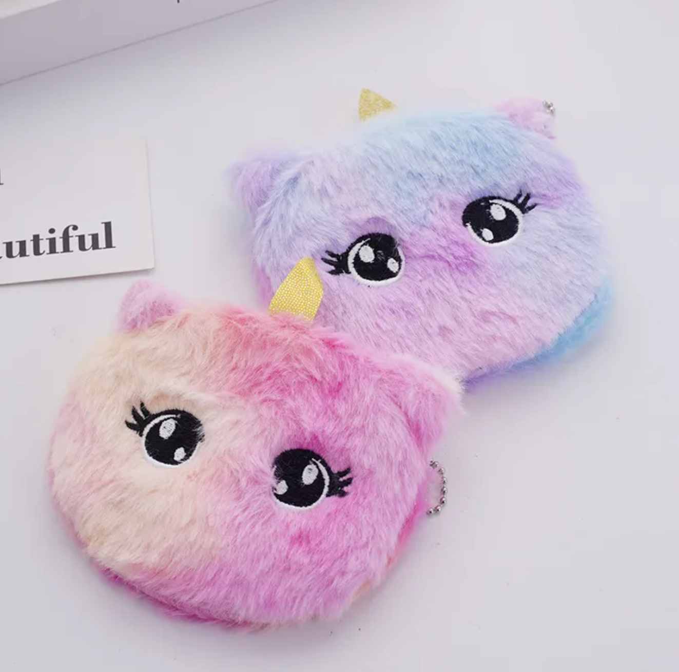 Gradient Cute Unicorn Coin purse