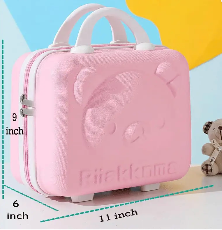 Portable Vanity Hard Shell Bag (Bear)