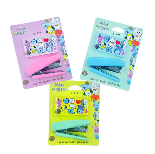 Kawaii Portable Mini Stapler set