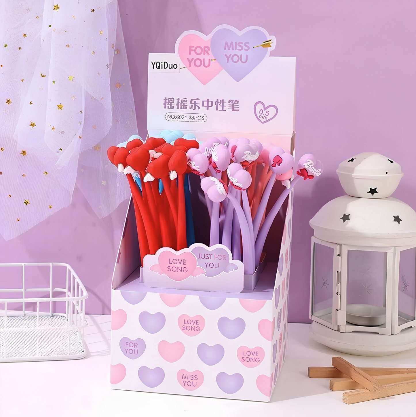 Barbie Themed Gel Pen (1 Pc)