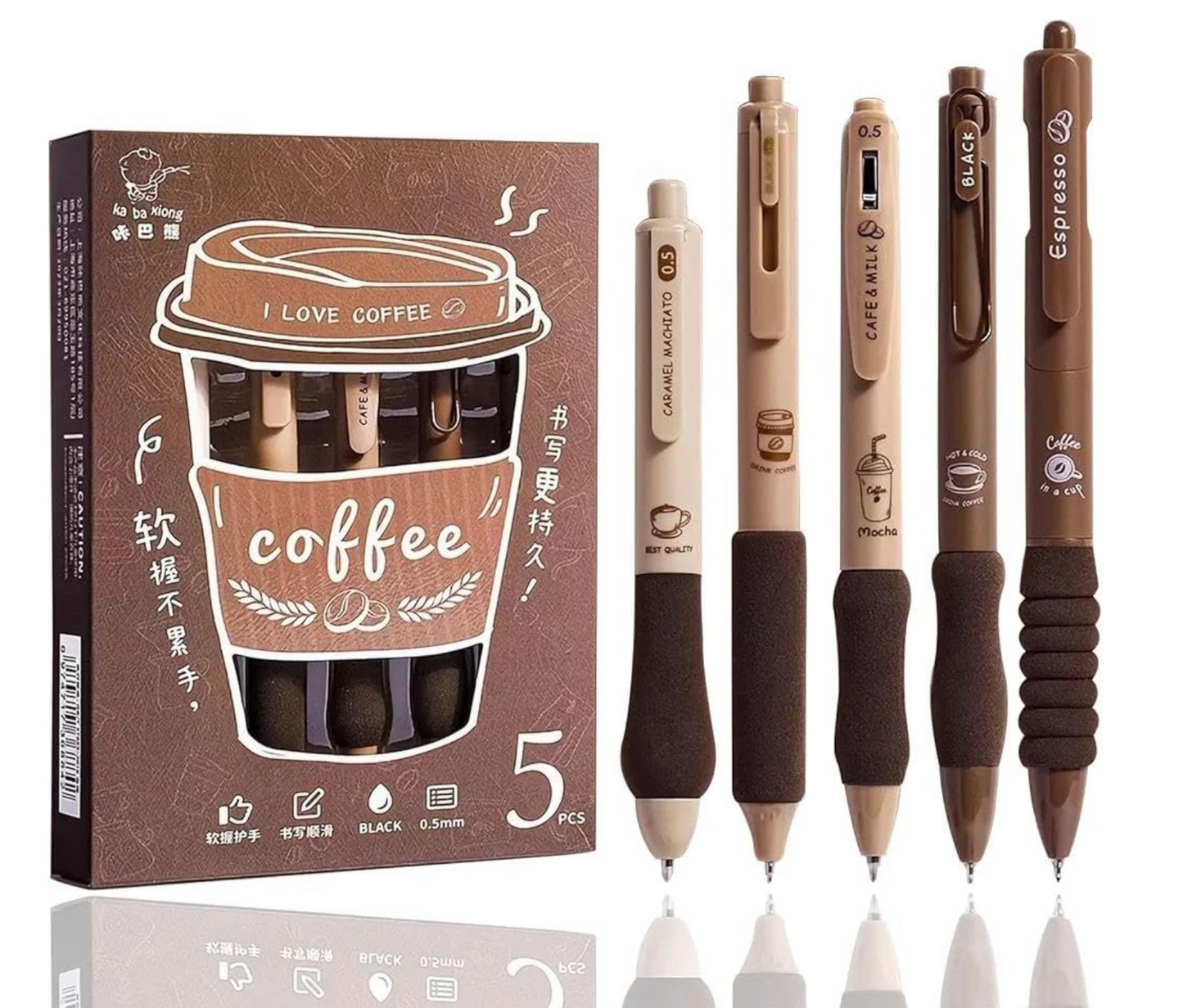 Kawaii Gel Pen (Set of 5)