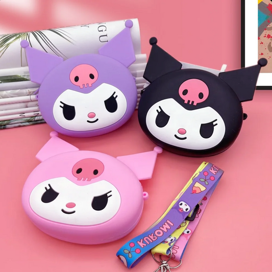 Silicon Sling Purse Kuromi