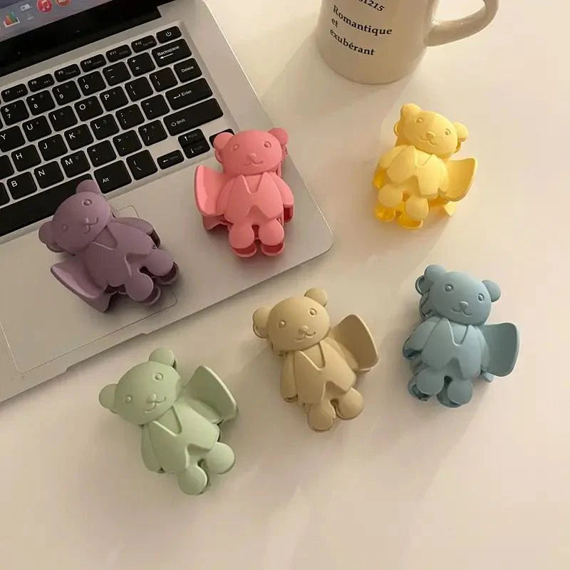 Teddy Bear Shaped Matt Claw (1 PC)