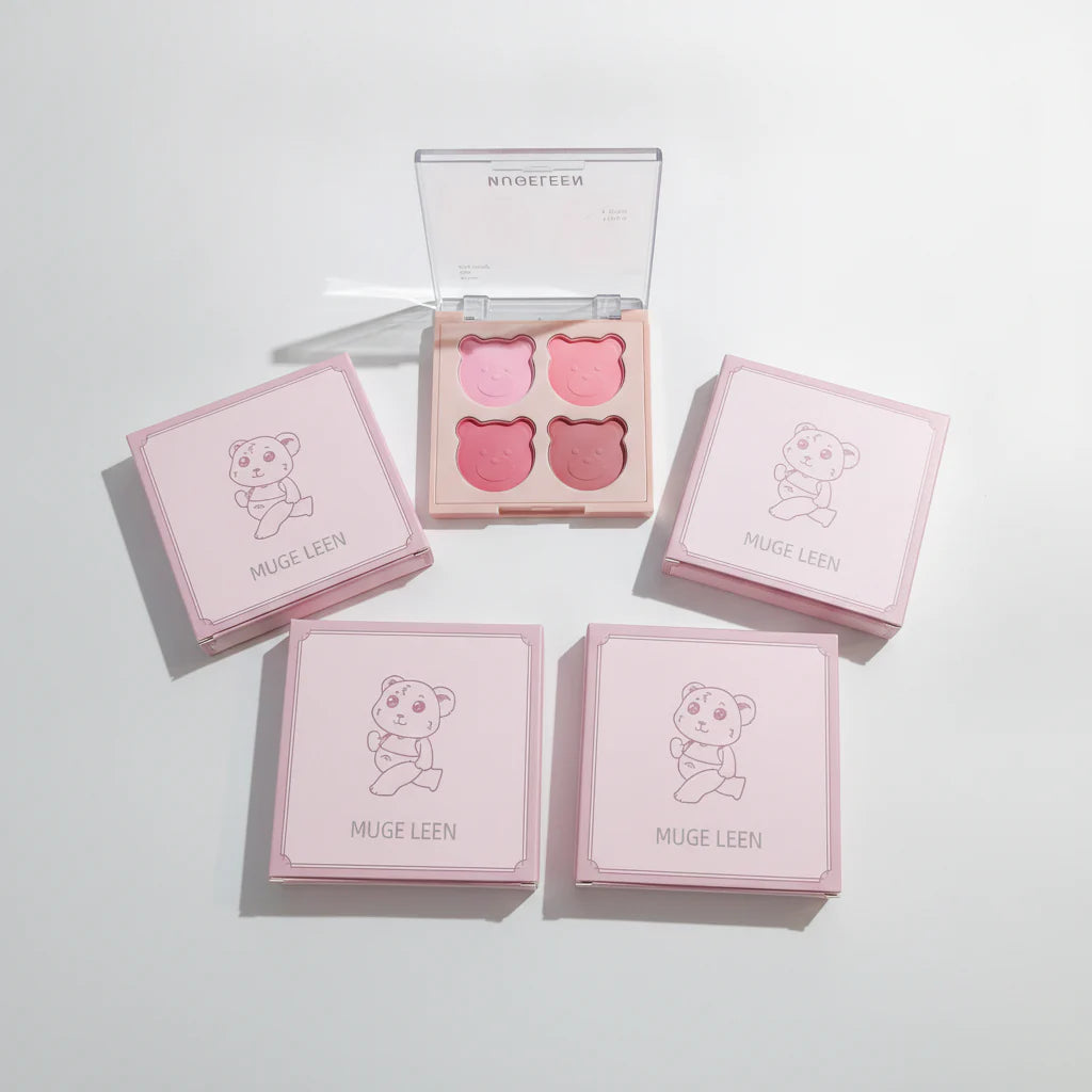 Kawaii Teddy Blush Palette