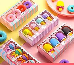 Eraser - (Ice Cream Candy) 4pcs set
