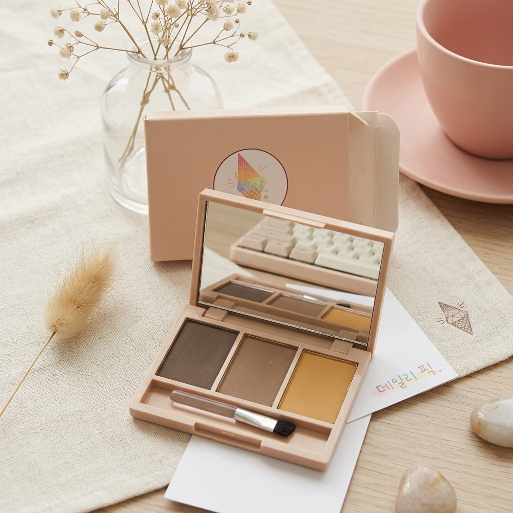 Korean Eyebrow/Eye Shadow Palette