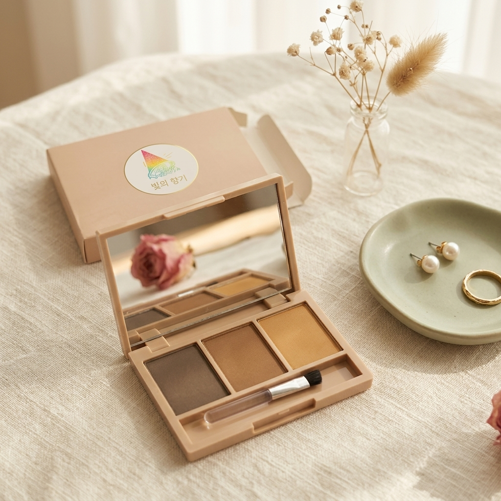 Korean Eyebrow/Eye Shadow Palette