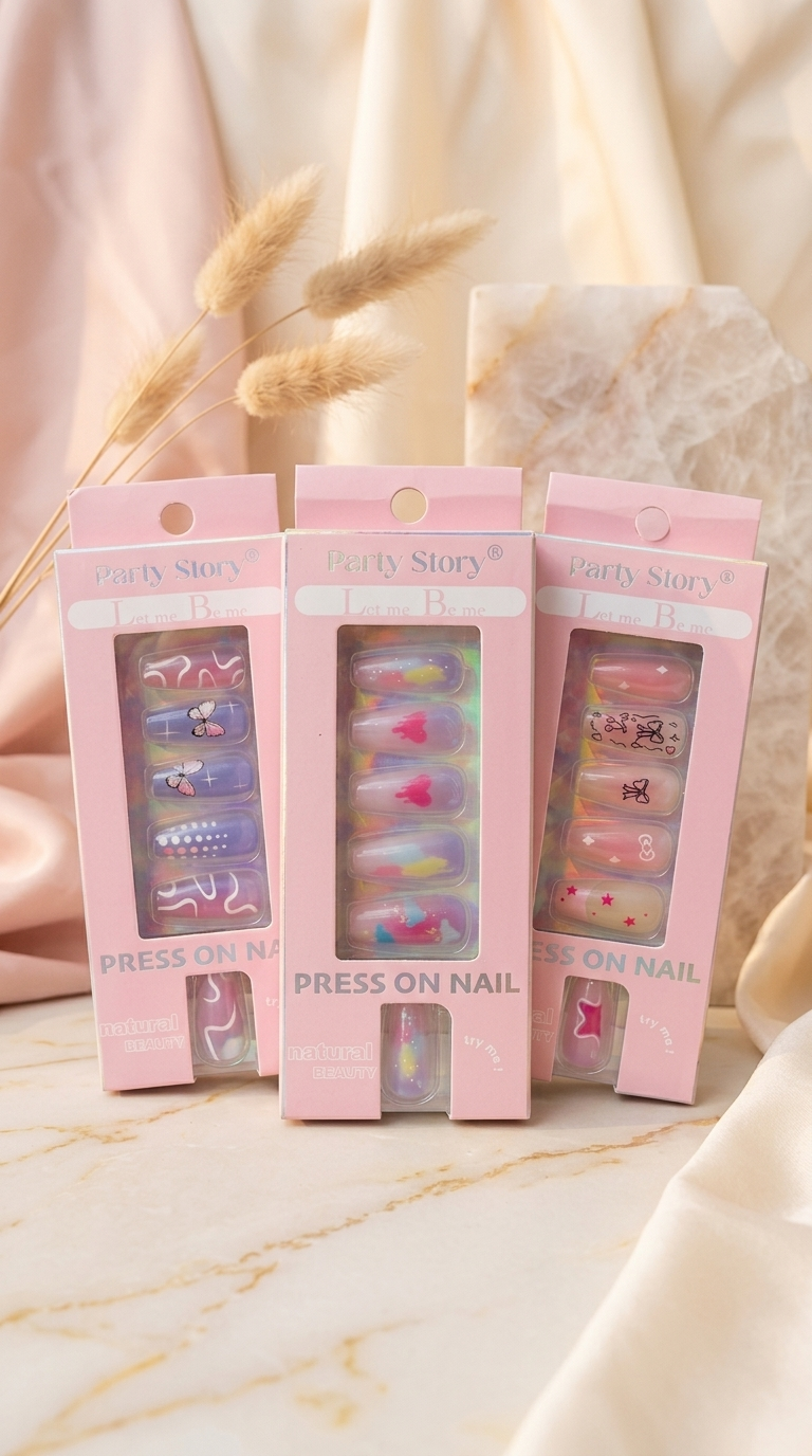 Kawaii Stick-on Nails