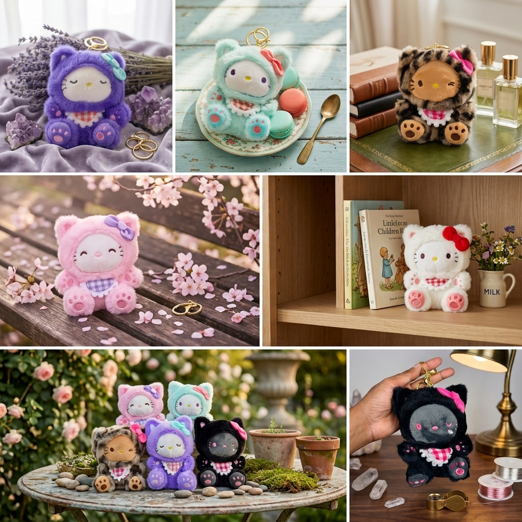 Plushies Soft Toy Bag Charm (1 Pc)