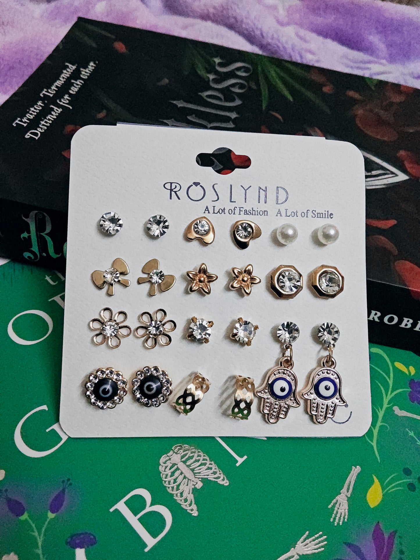 Evil eye Earrings set (Set of 11)