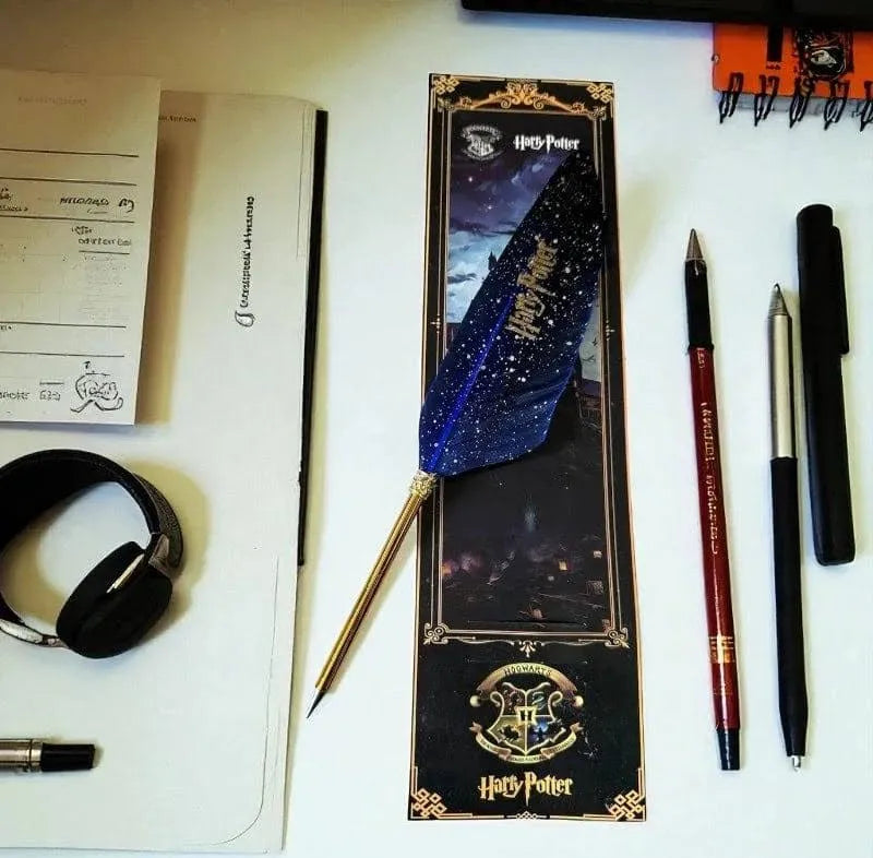 Premium feather pen with Pearl caption (1 pc)