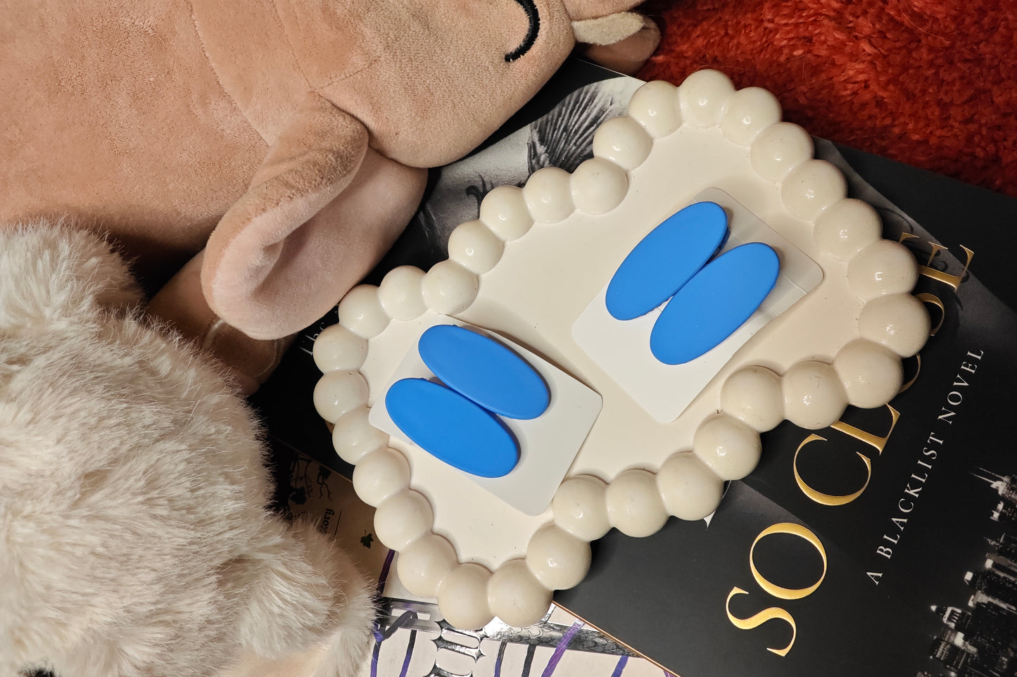 Korean matt hair clips(Set of 2)