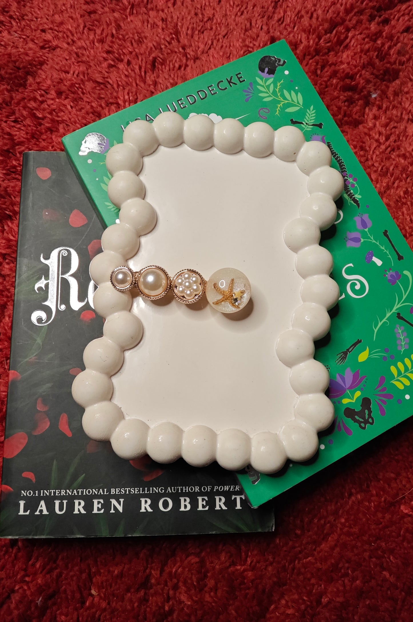 Double Starfish Barrettes (1 pc)