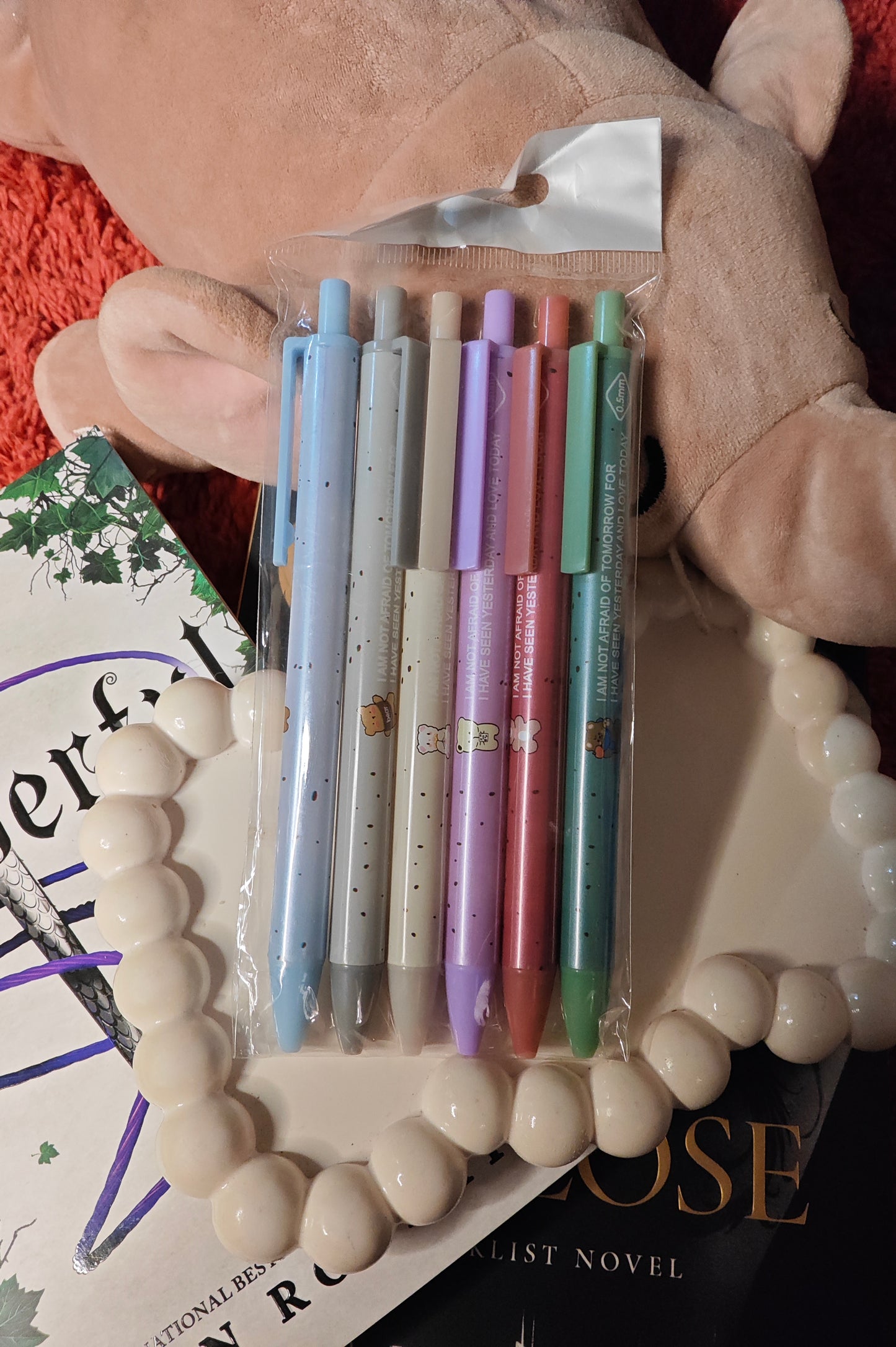 Printed Gel Pen (Set of 6)