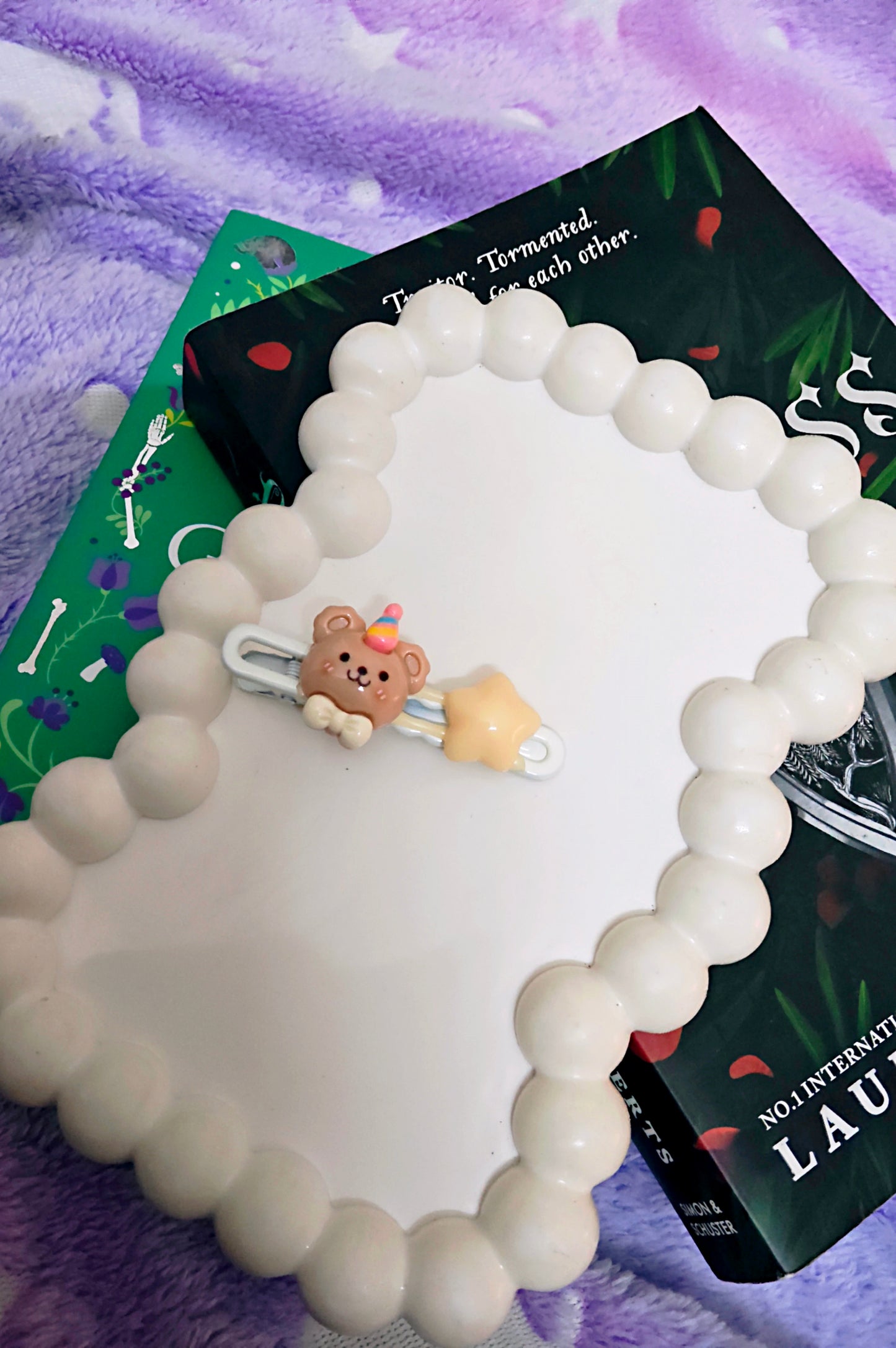 Resin coated Kawaii Hair pins