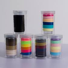 Soft Hair Ties Bottle