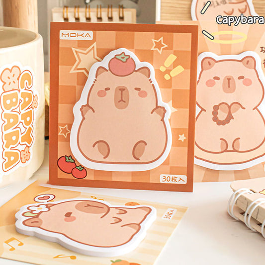 Cute Capybara Sticky Notes (1 Pc)