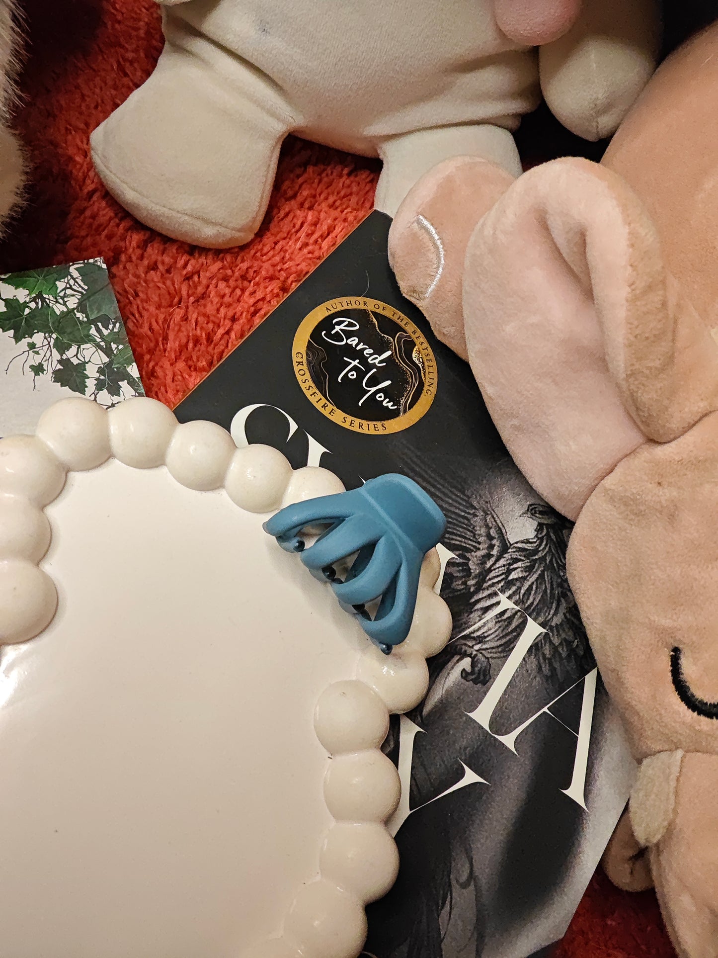 Korean matt hair claw small