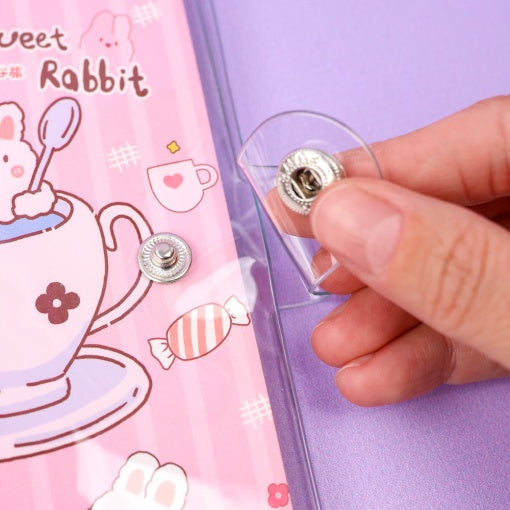 A6 Binder Note Cute Character Daily Planner(Random Design)
