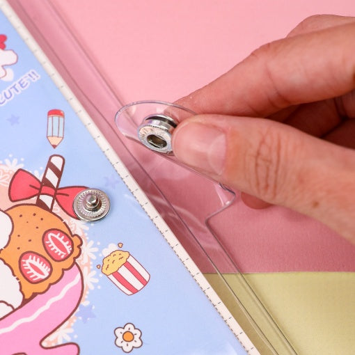 A6 Binder Note Cute Character Daily Planner(Random Design)