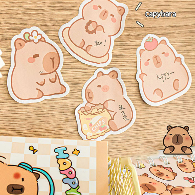 Cute Capybara Sticky Notes (1 Pc)