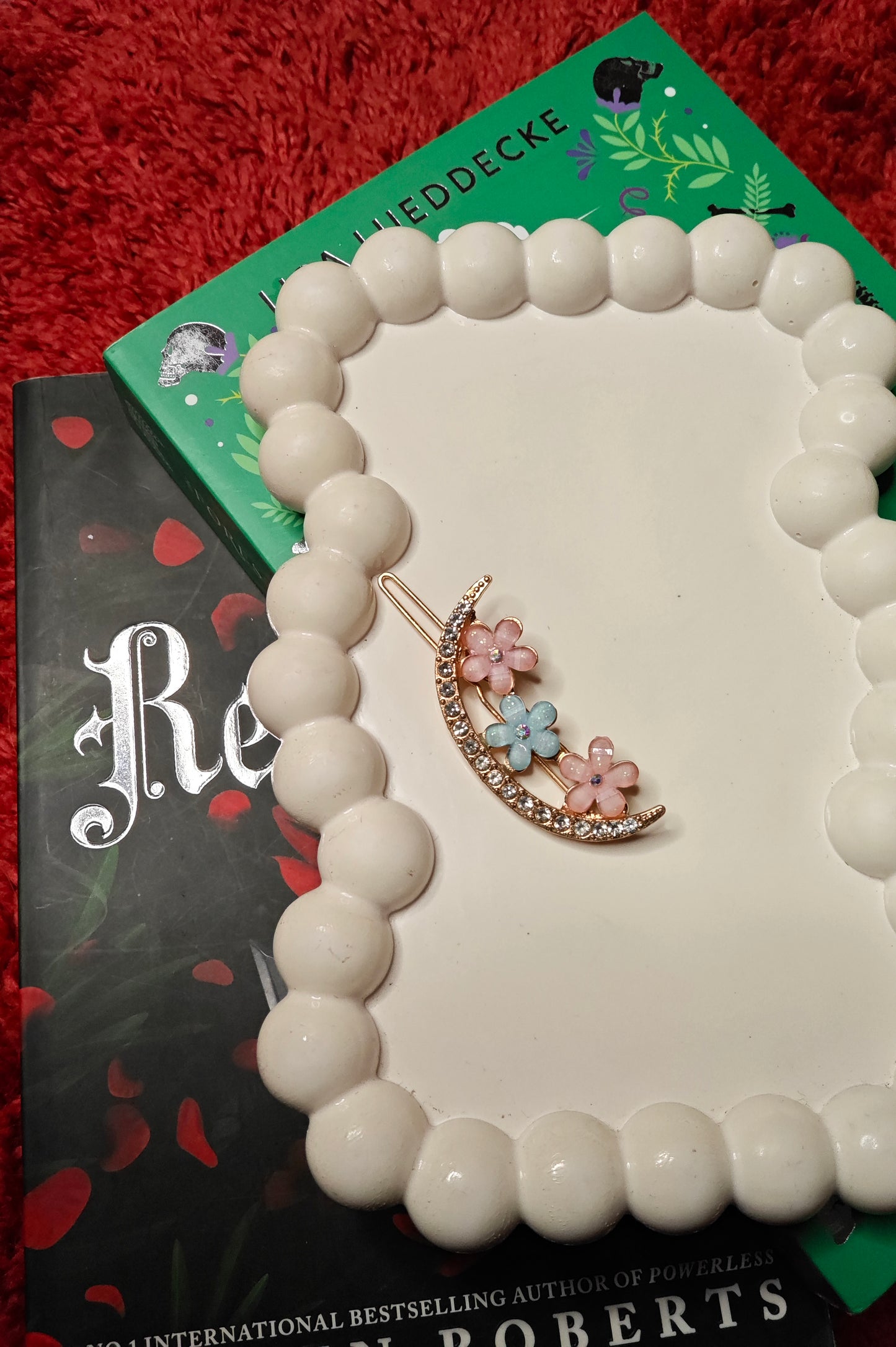 Multi Flower Color Hair Clip 1 Pc