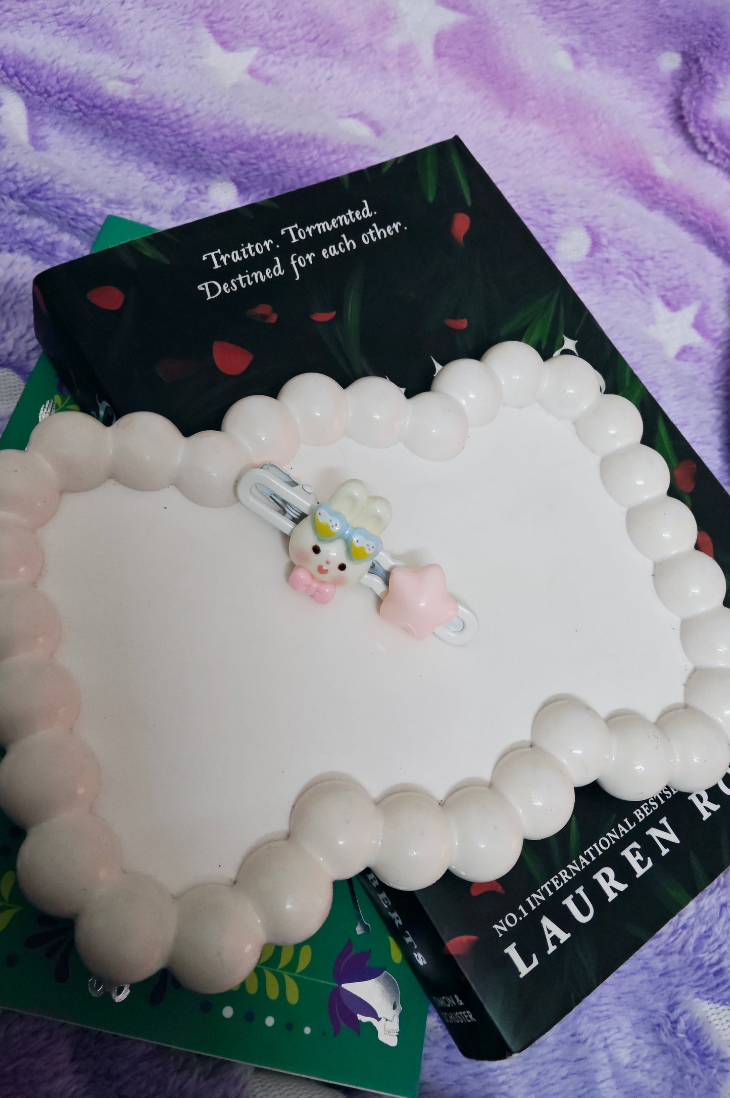 Resin coated Kawaii Hair pins