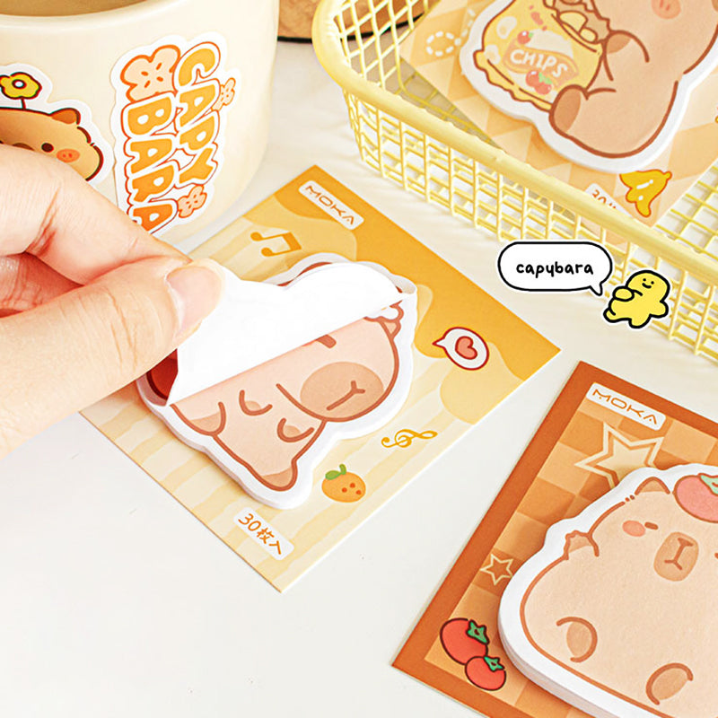Cute Capybara Sticky Notes (1 Pc)