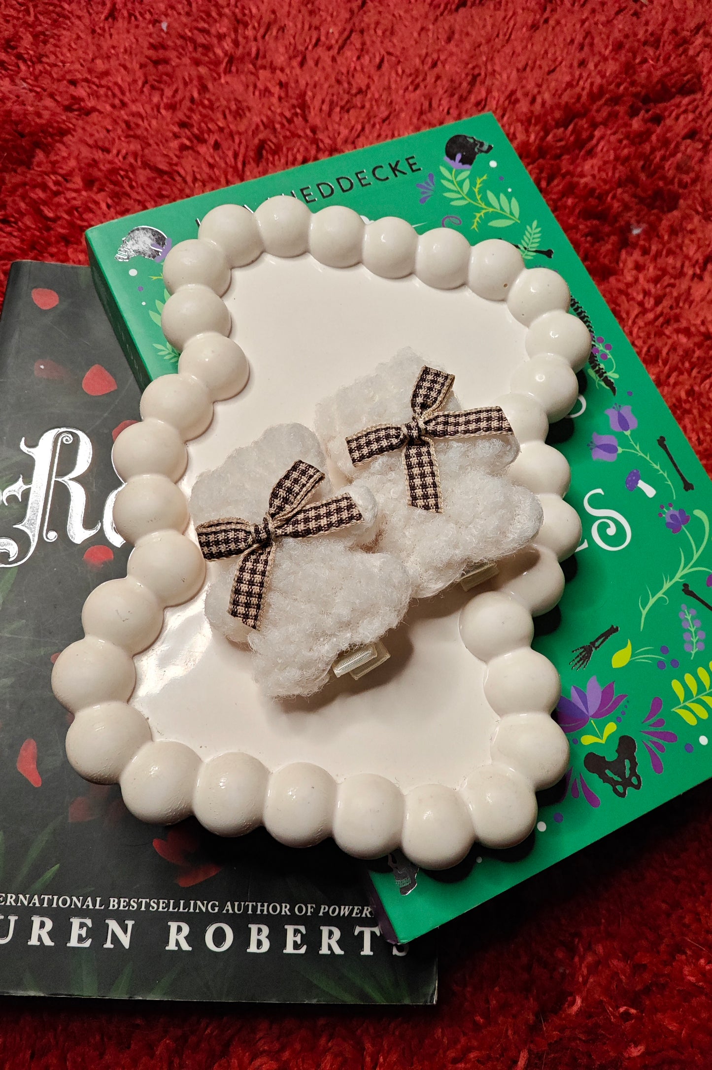 Haarspange aus Plüschbär