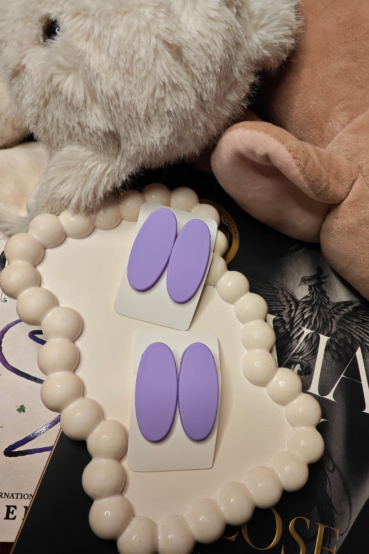 Korean matt hair clips(Set of 2)