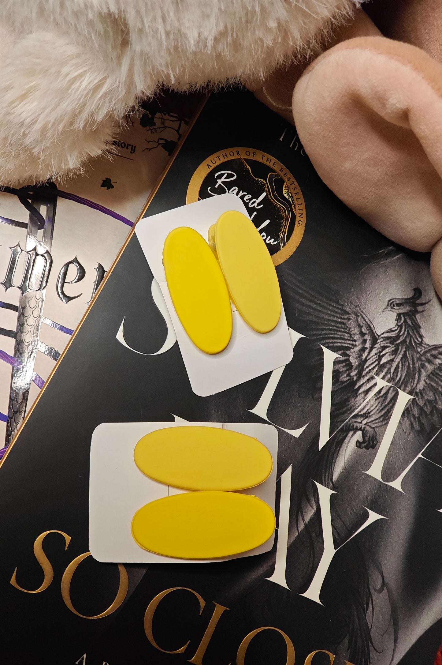 Korean matt hair clips(Set of 2)