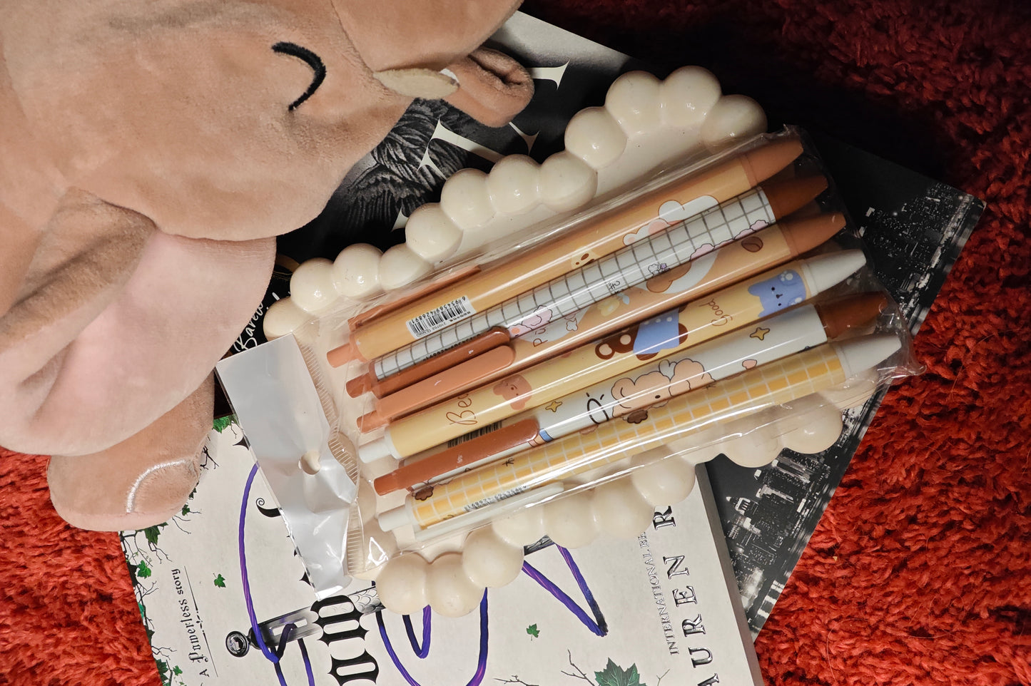 Printed Gel Pen (Set of 6)