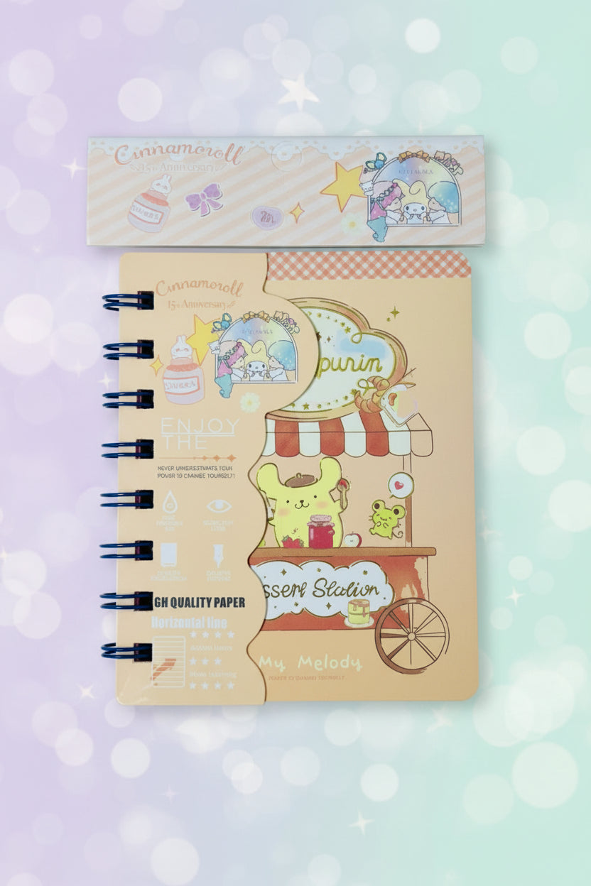 A8 Sanrio Cute diary