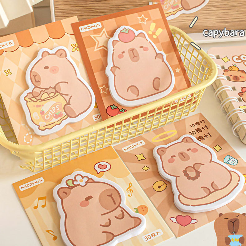Cute Capybara Sticky Notes (1 Pc)