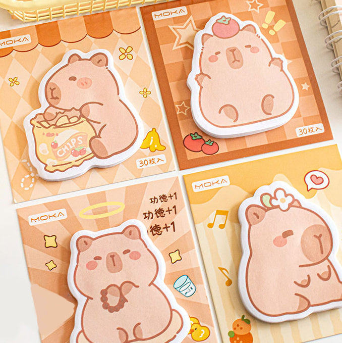 Cute Capybara Sticky Notes (1 Pc)