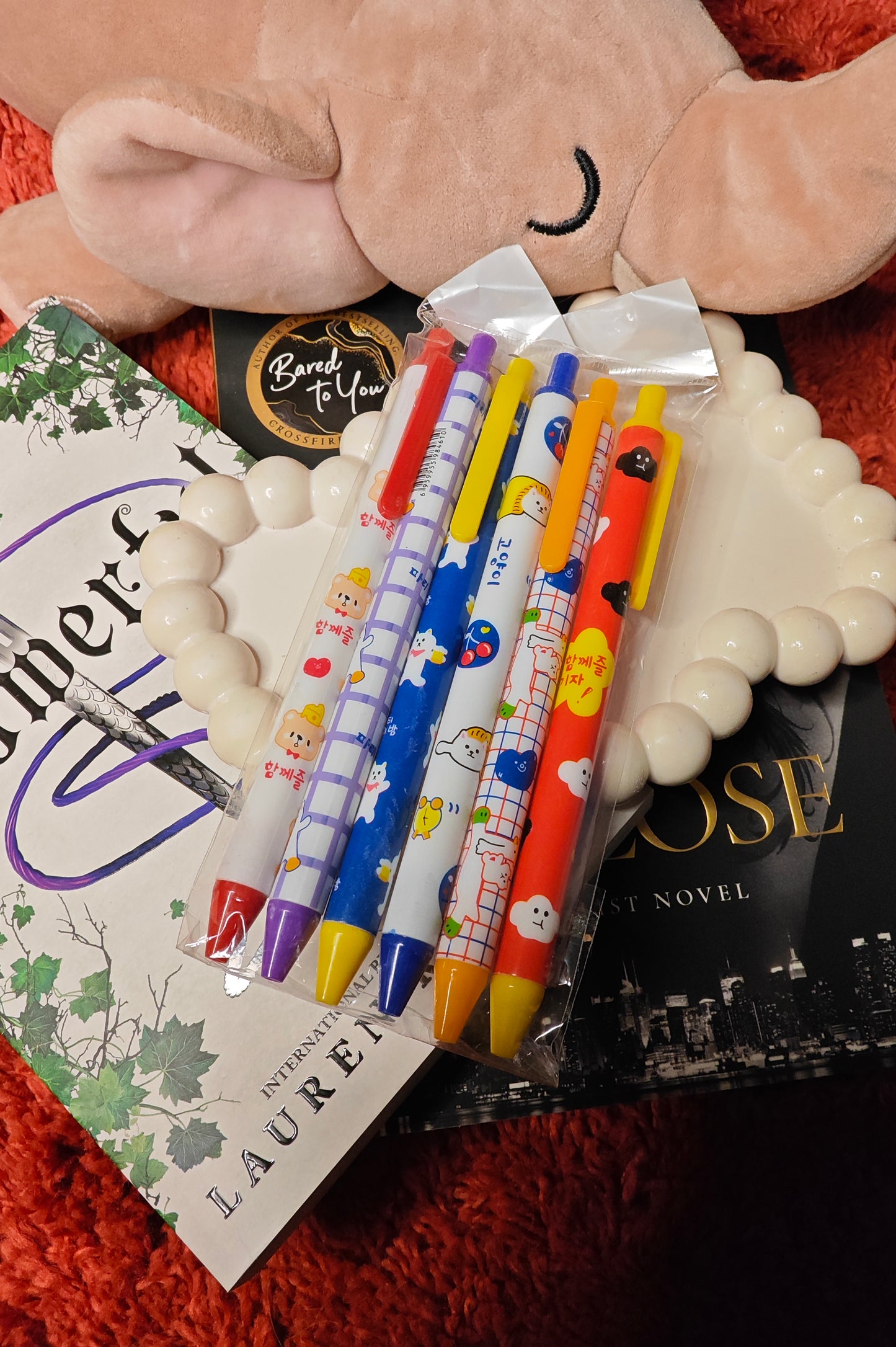 Printed Gel Pen (Set of 6)