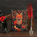 Fox Grimoire with Antique Buckle